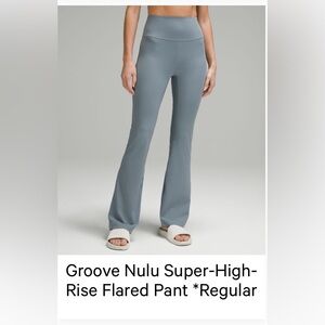 Lululemon Nulu Groove High Rise Flare Leggings